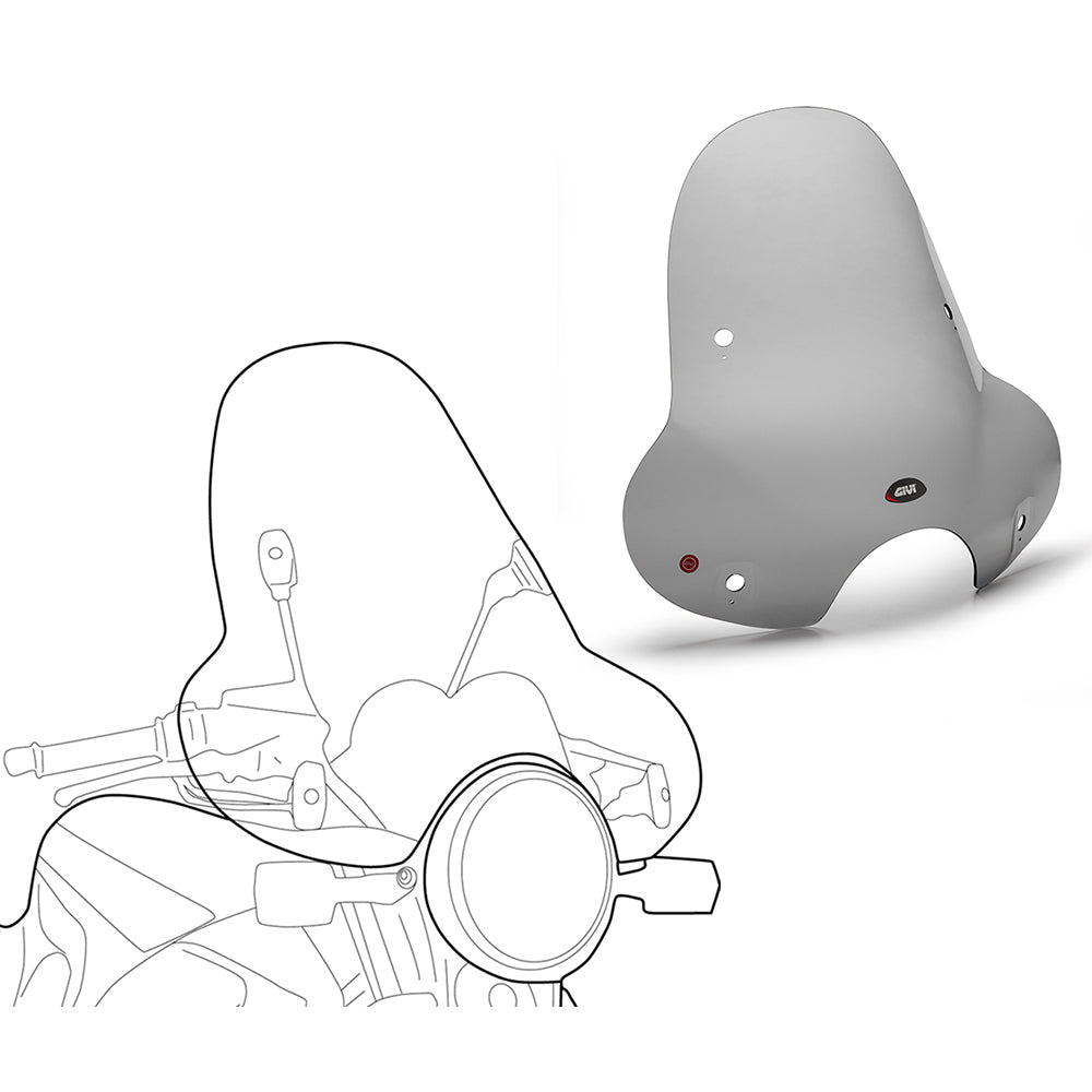 GIVI SCHERMO UNIVERS.CON PARAMANI