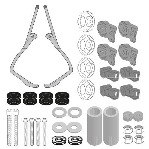 GIVI ATTACCHI PARAB. SYMPHONY ST 50-125-200