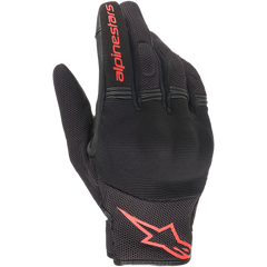 Guanti Moto Estivi ALPINESTARS Nero e Rosso Fluo