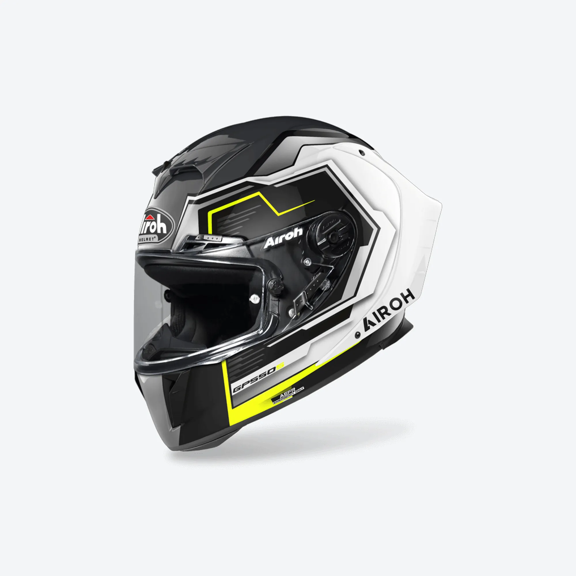 airoh gp550 helmet AIROH GP550 S RUSH road track racing full-face motorcycle helmet – Future Moto Ricambi