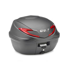 GIVI BAULETTO 39L NERO CATADIOTTRI ROSSI