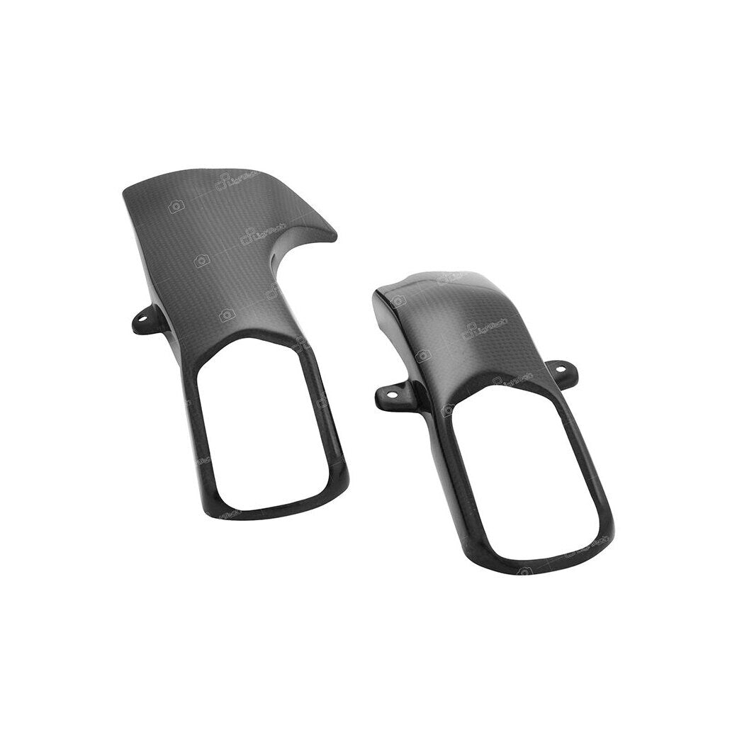 LIGHTECH Protezioni Forcellone In Carbonio - Opaco (Coppia) per Yamaha TMAX 530 2012