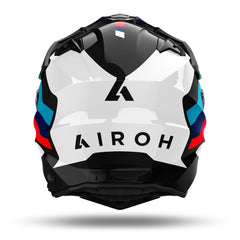 AIROH Casco Commander 2 DOOM Bianco Nero Rosso