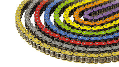 Catena trasmissione moto passo 520 con falsa maglia a ribattere - 120 MAGLIE