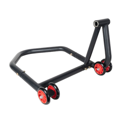 Caballete trasero para moto monobrazo JMP universal izquierdo sin pasador