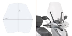GIVI PARABR. HONDA SH 125I-150I'17TRASPARENT