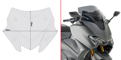 GIVI PARABREZZA FUME' Yamaha T-MAX 560(2020)