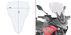 GIVI CUPOLINO YAMAHA TRACER 700'20 TRASPARENT