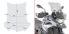 GIVI SPOILER BMW F850GS FUMÈ 2018 F850GS 2021