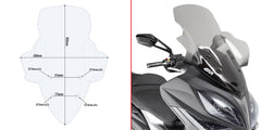 GIVI SCHERMO TRASPAR.KYMCO XCITING 400I(2013)