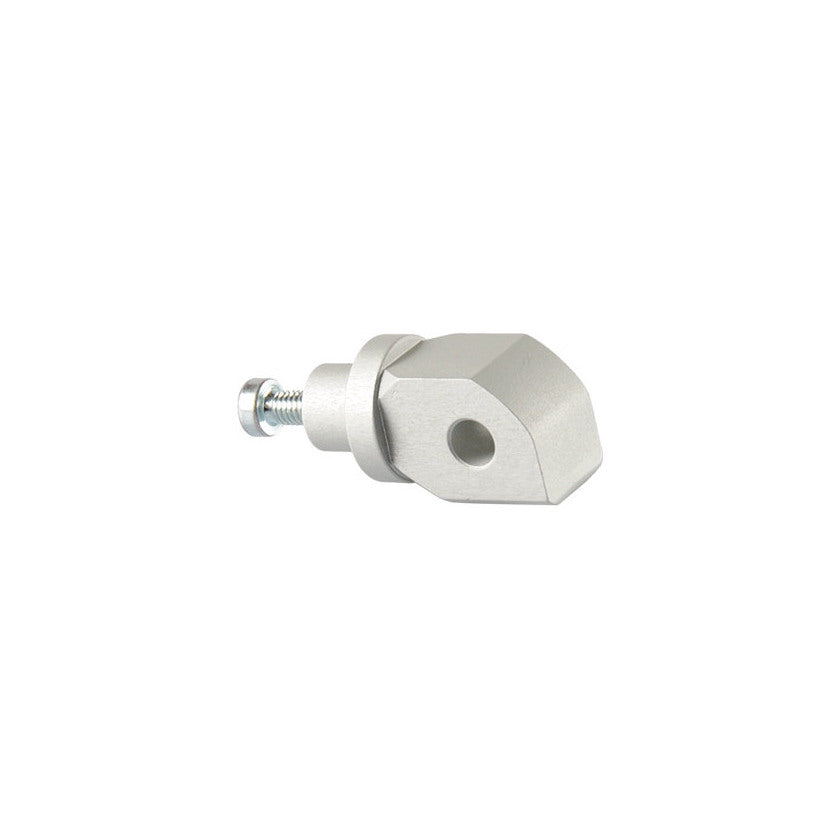 LIGHTECH Adattatore Poggiapiedi Passeggero Per Pedana Originale Ø9,5 (Coppia) per Yamaha R1 2009