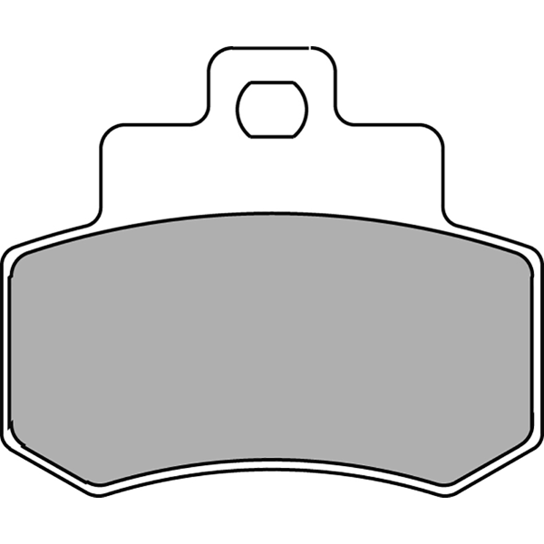 Pastiglie Freno Ferodo Argento FDB2140AG Posteriore per KYMCO GRAND DINK EURO2 250 2003 - 2004