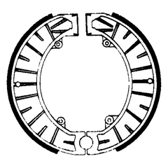 Ganasce Freno FERODO FSB815