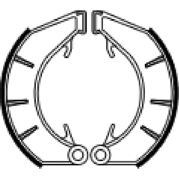 Ganasce Freno FERODO FSB923