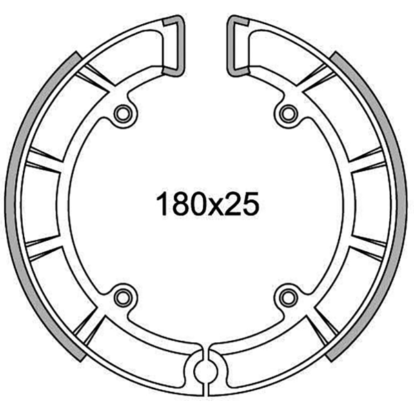 Ganasce Freno FERODO FSB955
