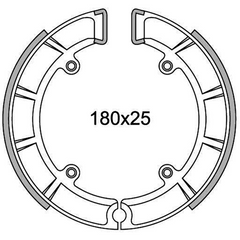Ganasce Freno FERODO FSB955