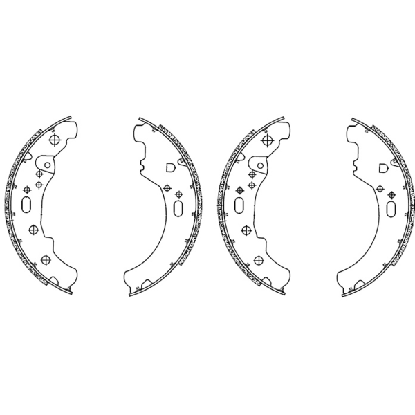 Ganasce Freno FERODO FSB982EF