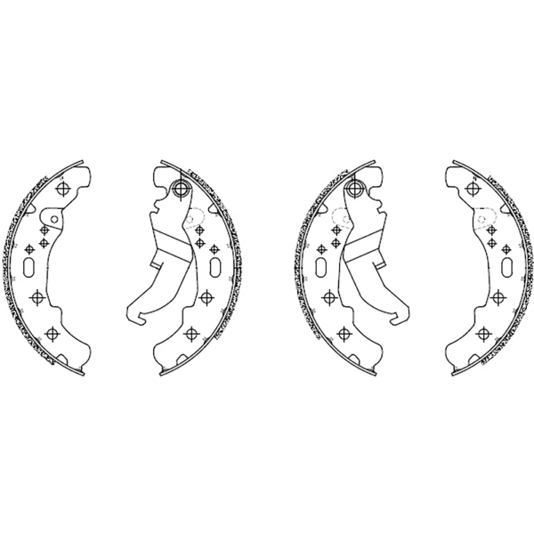 Ganasce Freno FERODO FSB983EF