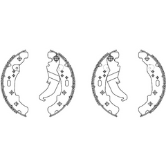 Ganasce Freno FERODO FSB983EF