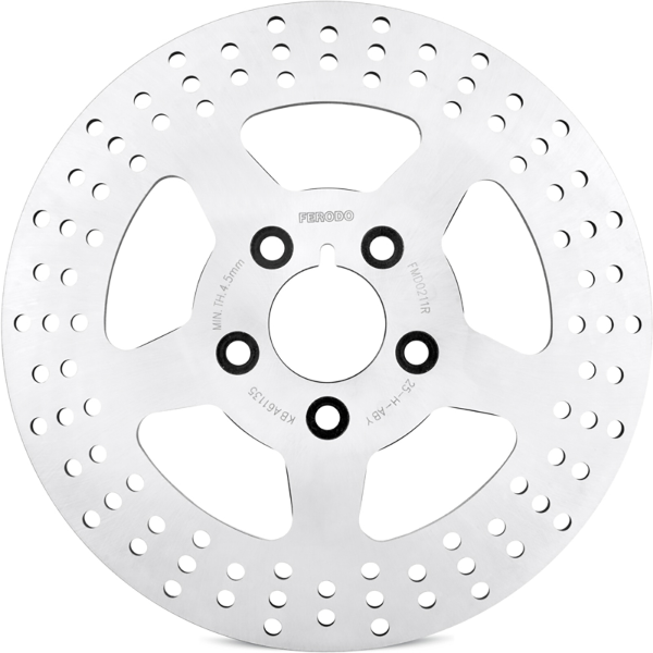 Disco Freno FERODO FMD0211R Posteriore per HARLEY DAVIDSON XLH 883 SPORTSTER HUGGER 883 1988 - 1999