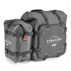 GIVI GRT720 Canyon – Coppia Borse Laterali Waterproof 25+25 Litri con Attacco MONOKEY®