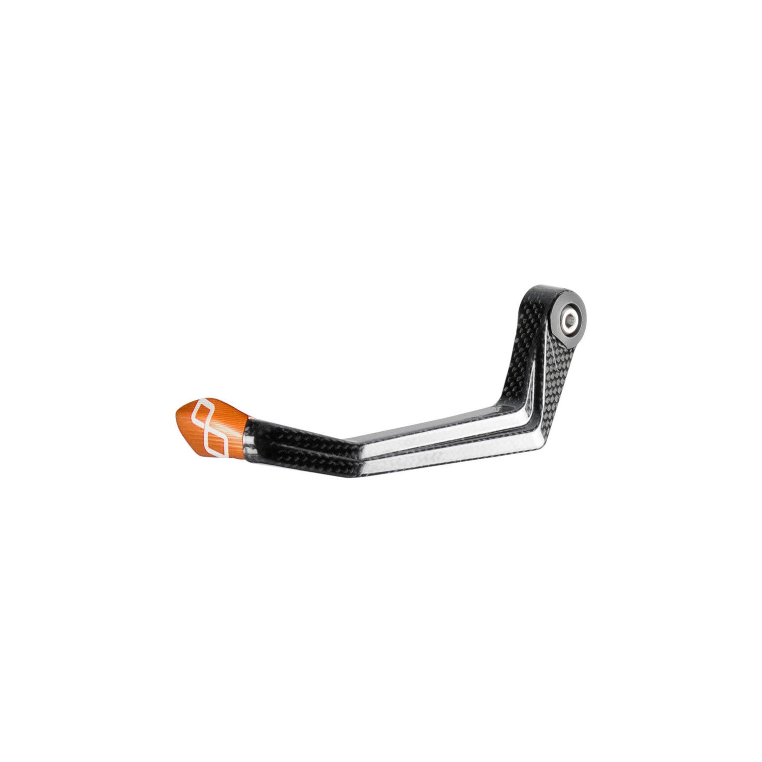 LIGHTECH Protezione Leva Frizione in Carbonio/ Terminale Colorato - Interasse 132 mm per Aprilia RS 457 2024