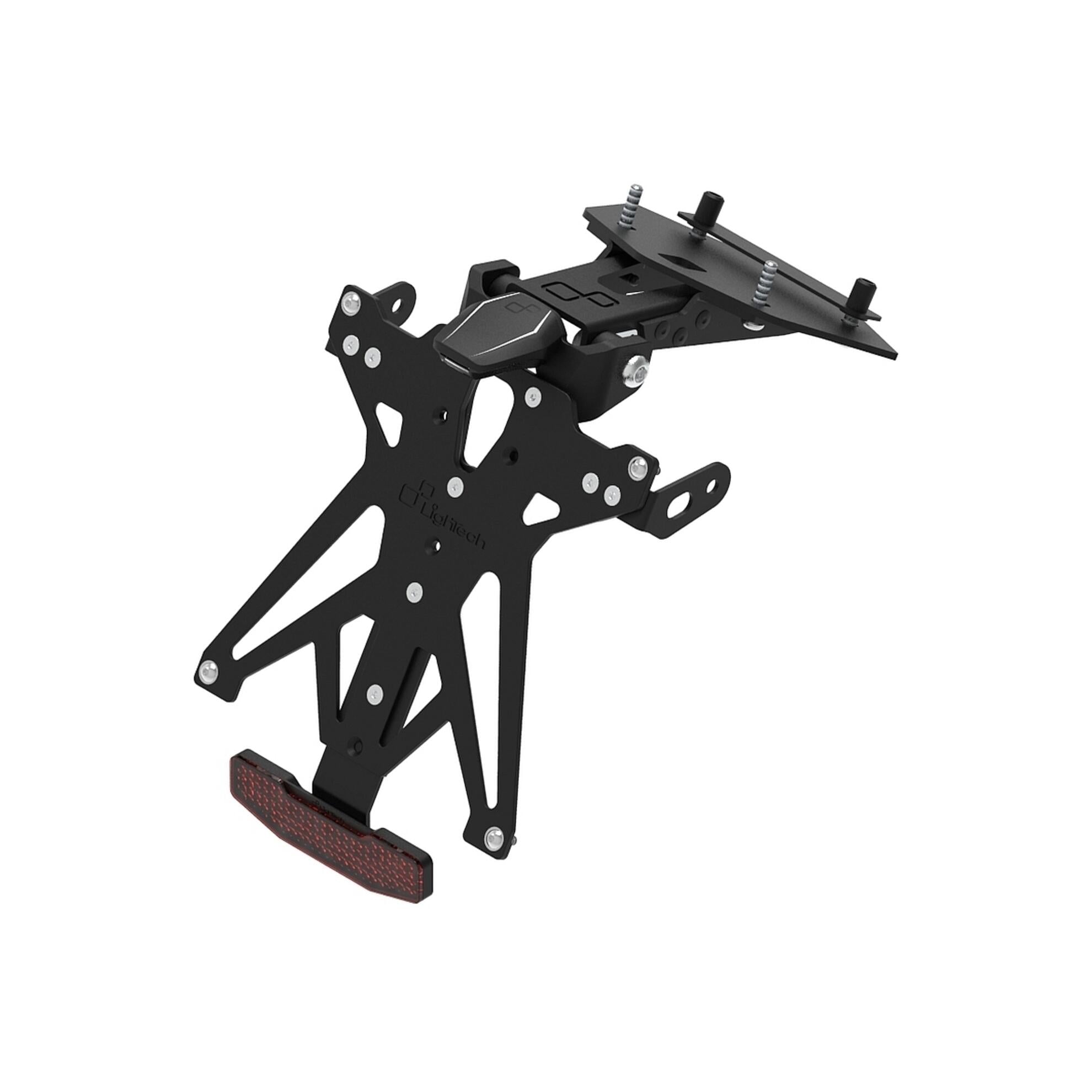 LIGHTECH Kit Porta Targa Regolabile per Bmw M 1000 R 2022 - 2021 - 2021 - 2019