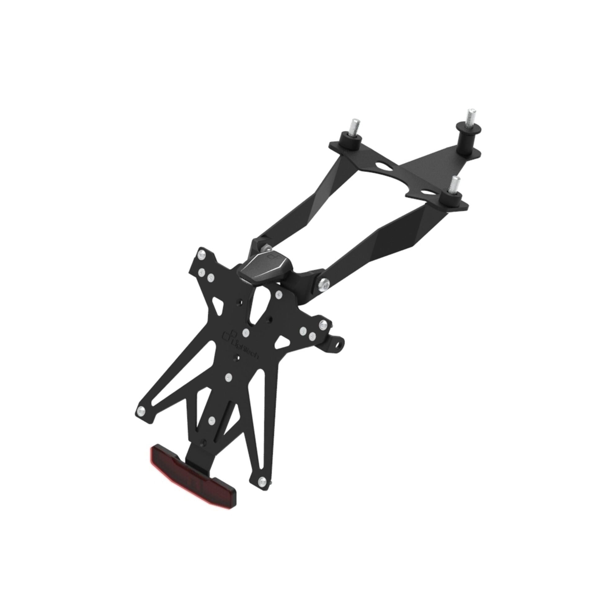 LIGHTECH Kit Porta Targa Regolabile per Fantic Caballero 125/250/500 Flat Track 2019
