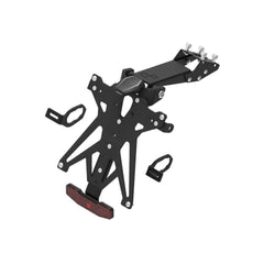 LIGHTECH Kit Portatarga Regolabile per Kawasaki Ninja 125 2019 - 2019 - 2023 - 2024