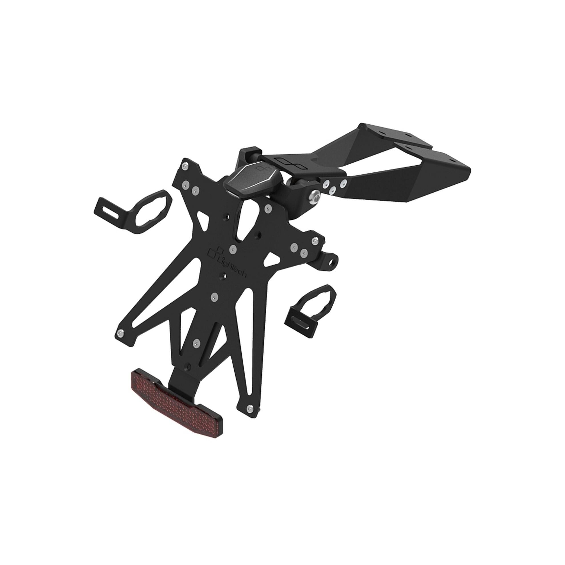 LIGHTECH Kit Porta Targa Regolabile per Kawasaki ZX10R 2021