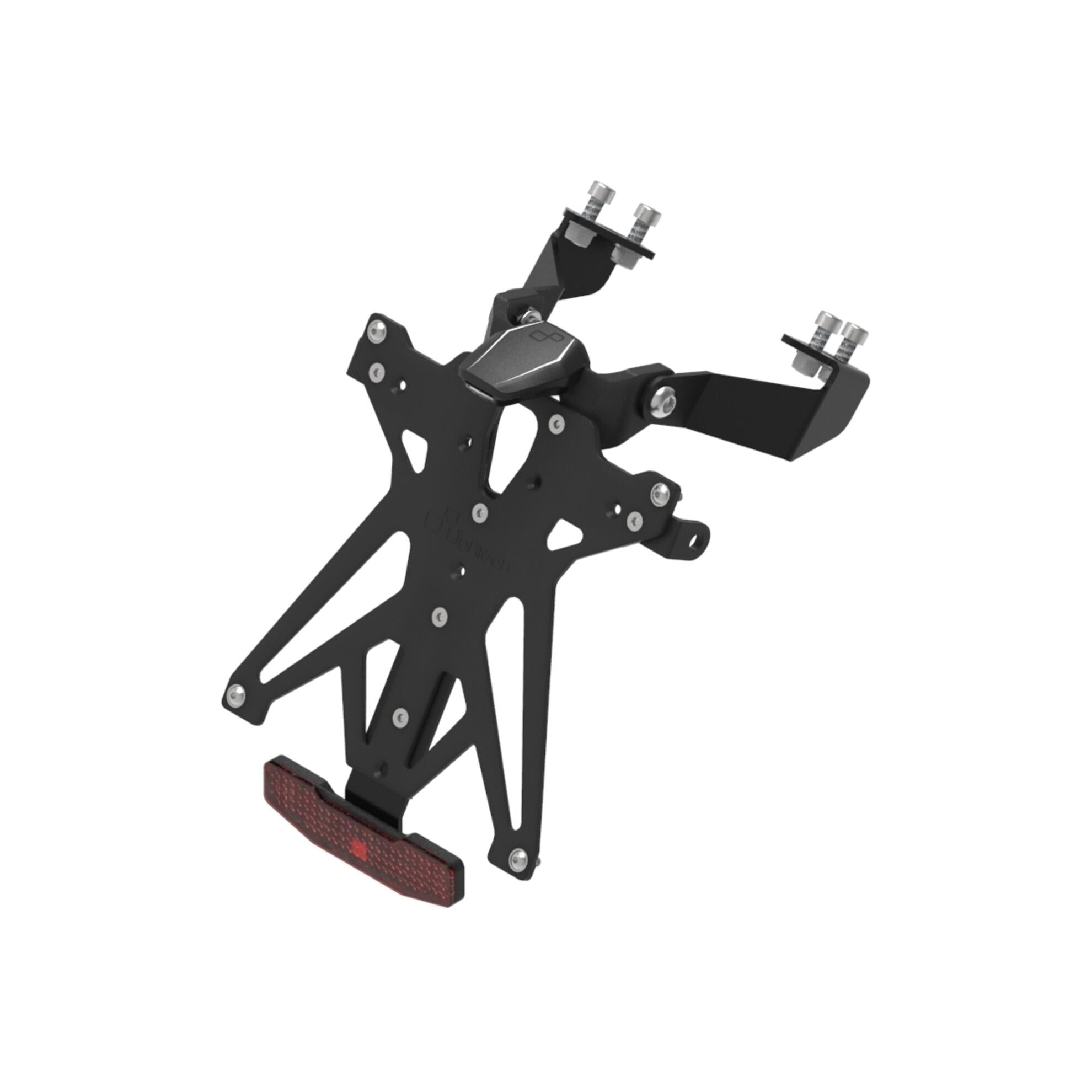 LIGHTECH Kit Portatarga Regolabile per Mv Agusta Brutale 675 2012 - 2012