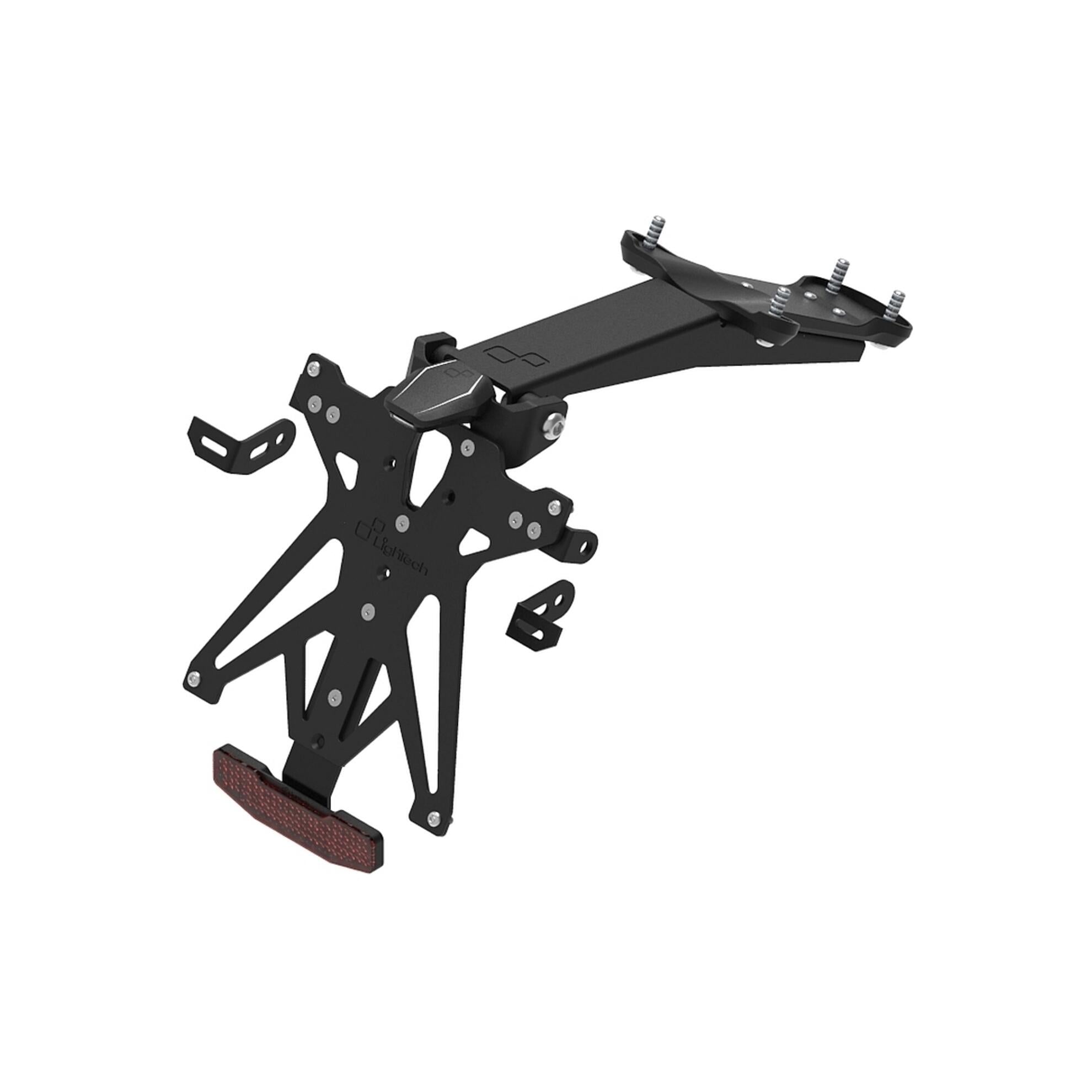 LIGHTECH Kit Portatarga Regolabile per Triumph Speed Triple 1200 RR 2021 - 2021 - 2021