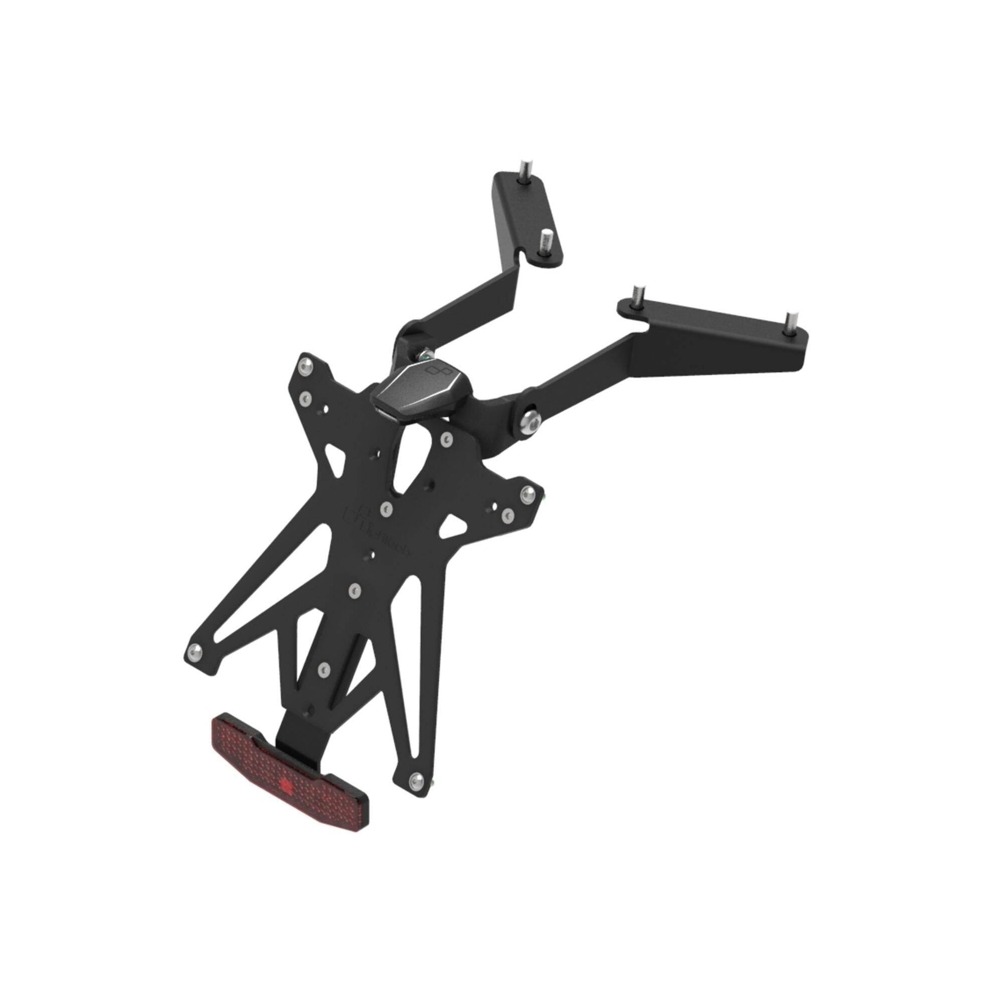 LIGHTECH Kit Portatarga Regolabile per Yamaha TMAX 530 2012