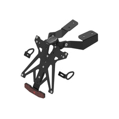 LIGHTECH Kit Portatarga Regolabile per Yamaha TMAX 530 2017 - 2020