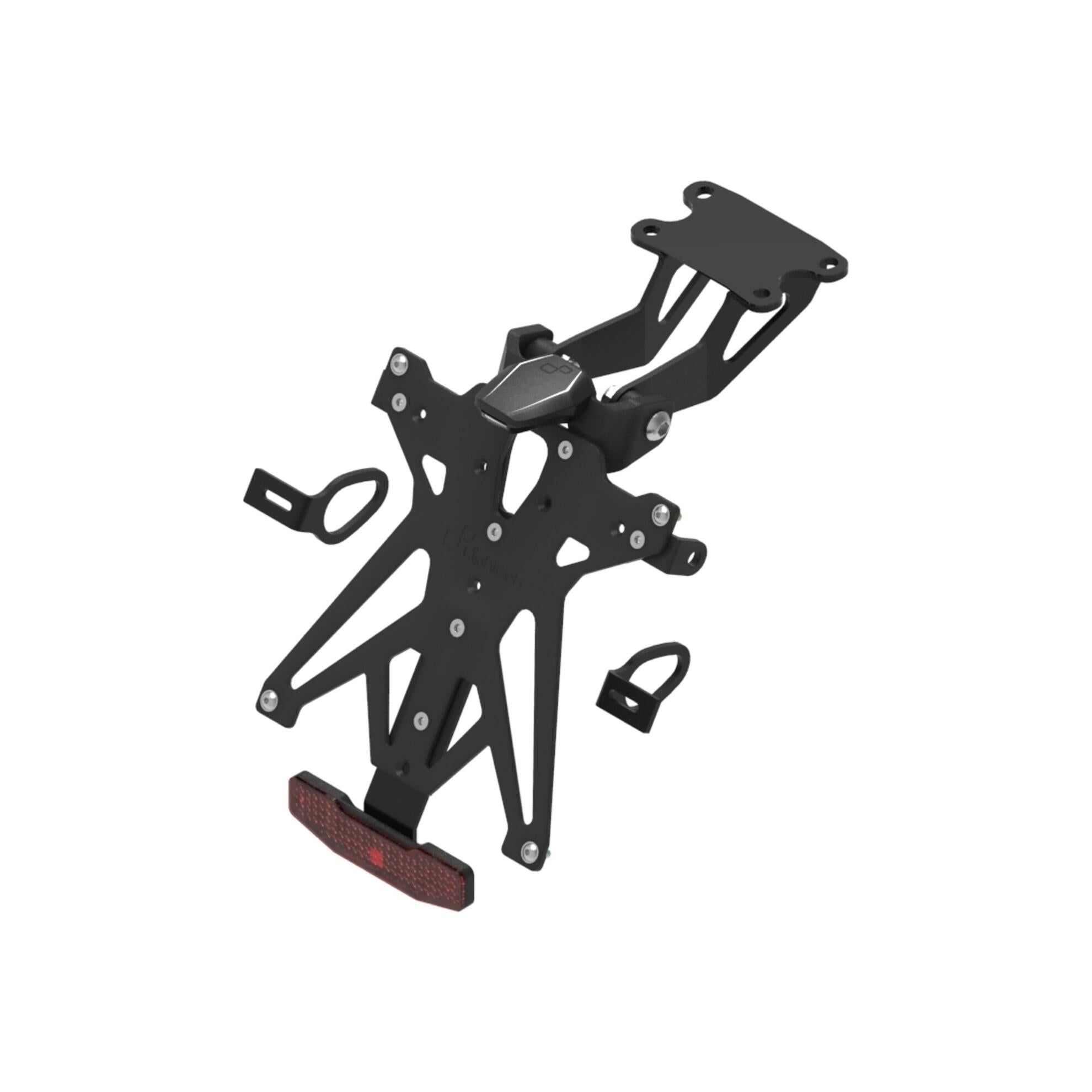 LIGHTECH Kit Portatarga Regolabile per Yamaha MT-07 2013