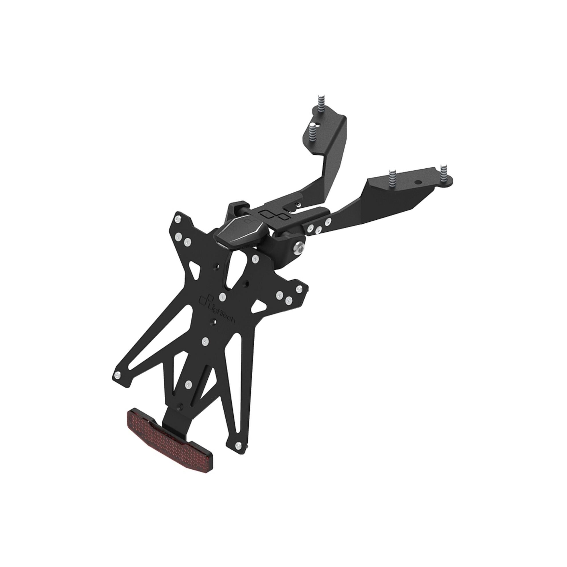 LIGHTECH Kit Porta Targa Regolabile per Yamaha TMAX 560 2022