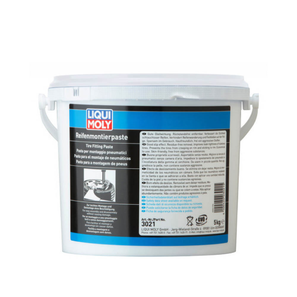 Pasta per montaggio pneumatici LIQUIMOLY bianca 5KG