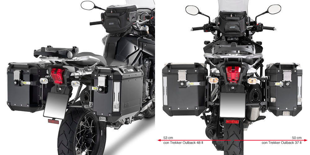 GIVI Portavaligie Laterale TRIUMPH TIGER EXPL.1200 (2016