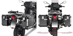 GIVI Portavaligie Laterale TRIUMPH TIGER EXPL.1200 (2016