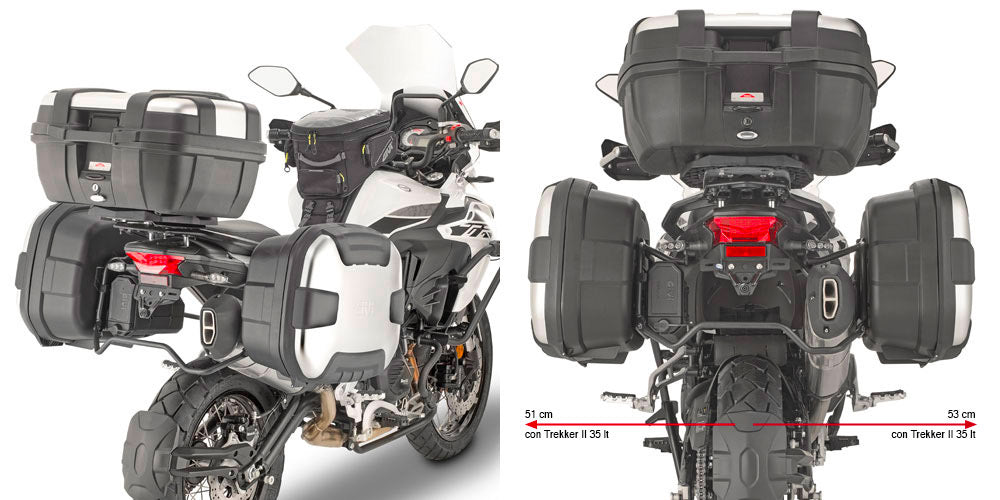 GIVI Portavaligie Laterale BENELLI TRK502X 2020