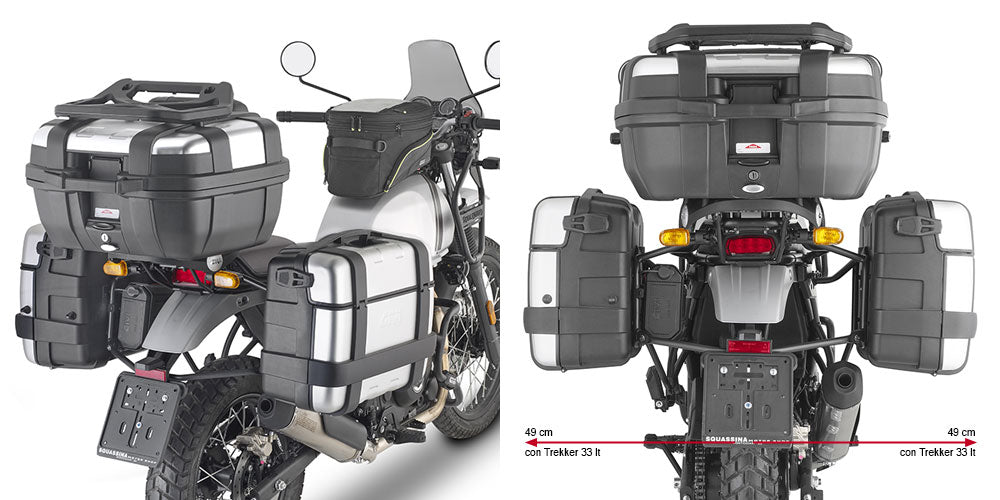 GIVI Portavaligie Laterale ROYAL ENF. HIMALAYAN '21