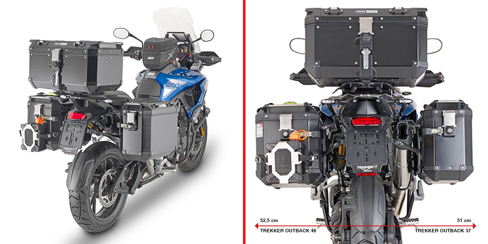 GIVI Portavaligie Laterale OUTBA.TRIUMPH TIGER1200GT '22