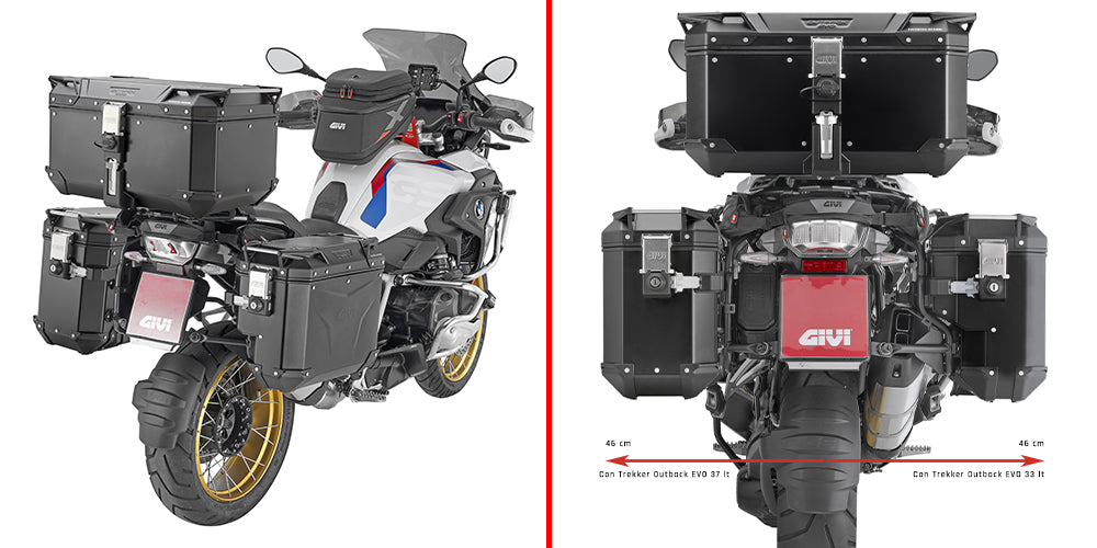 GIVI Portavaligie Laterale BMW R1250GS (19-23)