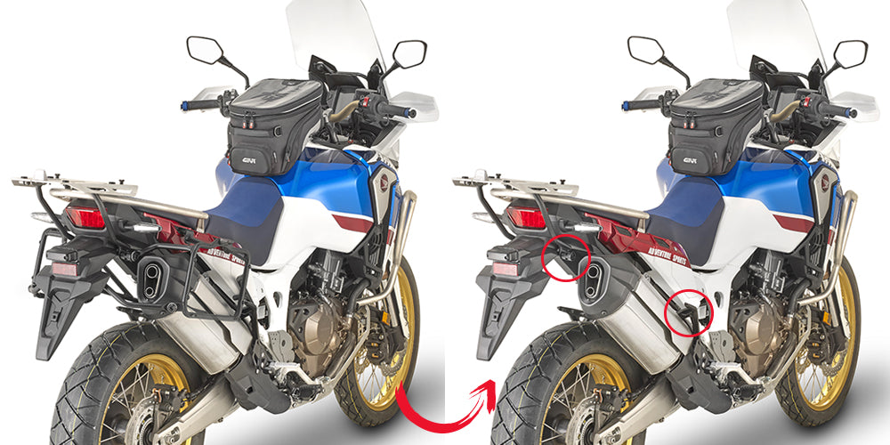 GIVI Portavaligie Laterale HONDA CRF1000L A.T.ADV.SPORT
