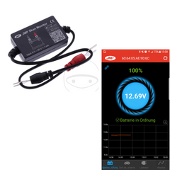 JMP Acid and Gel Battery Monitor to Check Charge on Smartphone