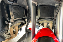 CNC RACING Ducati Multistrada V4, V4S Rejilla protectora de radiador de aceite