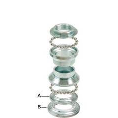 Serie sterzo completa RMS Malaguti F12 Phantom/Crosser 50cc per MALAGUTI CROSSER CR1 50 1995 - 1998