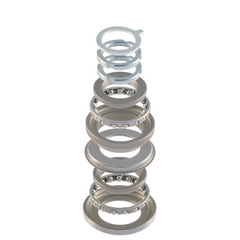 Serie sterzo completa RMS Piaggio Beverly 125-250cc per PIAGGIO BEVERLY CRUISER 250 2007 - 2009