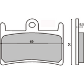 Pastiglie Freno RMS Organiche Yamaha T-Max 500 Anteriore per YAMAHA YZF-R1 1000 1998 - 1999
