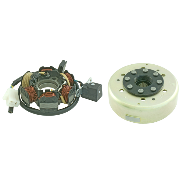 Volano completo RMS Peugeot 2t 50cc per PEUGEOT LUDIX 50 PRO 2T 50 2008 - 2011